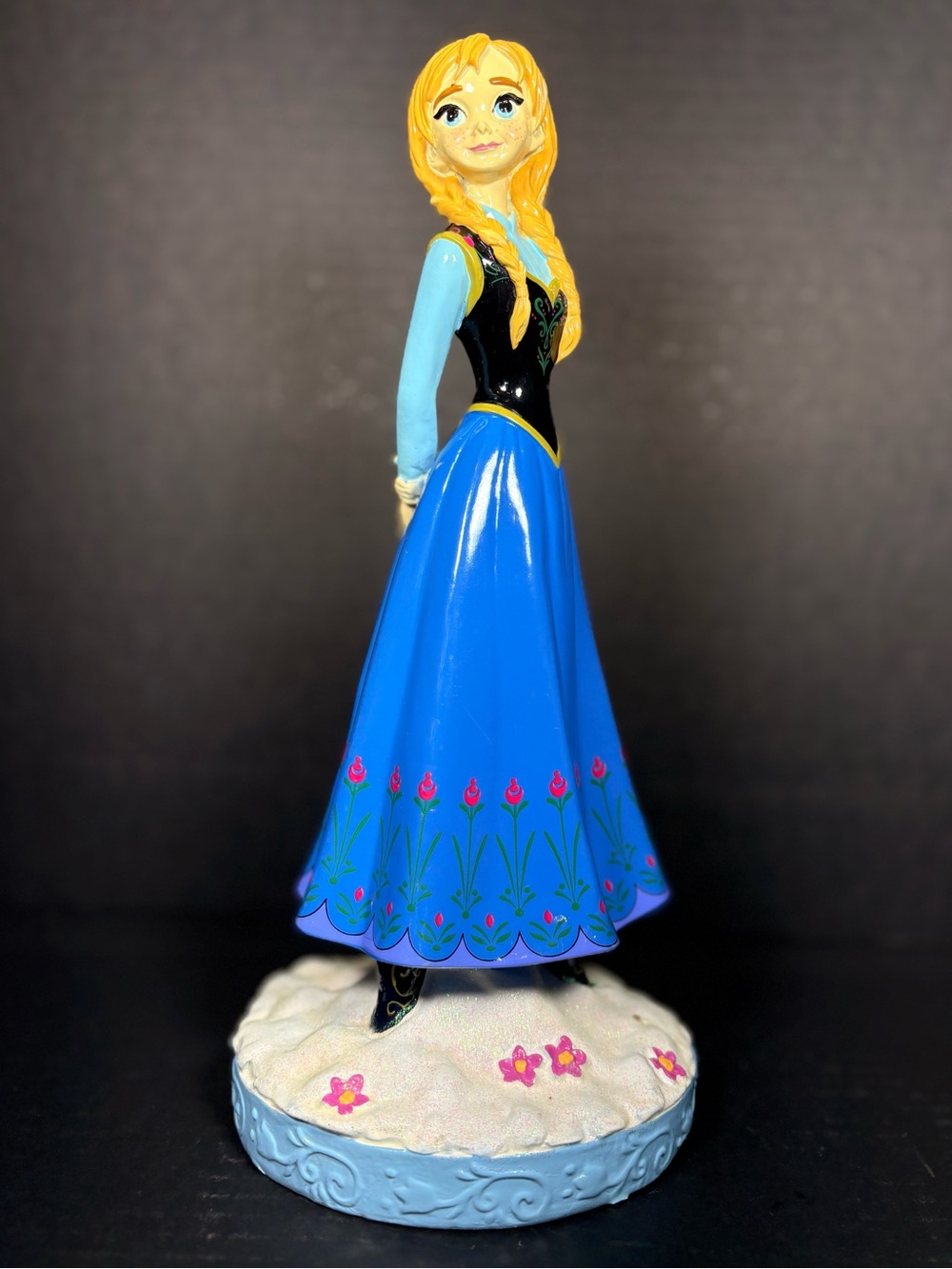 Disney Frozen Anna GnomeFactory 2014 Large 12" Collectible Figurine
